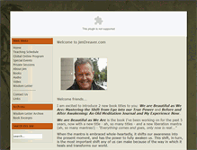 Tablet Screenshot of jimdreaver.com
